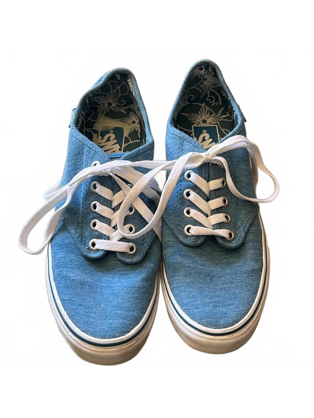 Vans Blue Floral Sneakers - M9